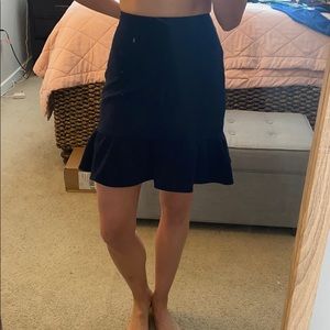Navy high waisted Tommy Hilfiger skirt